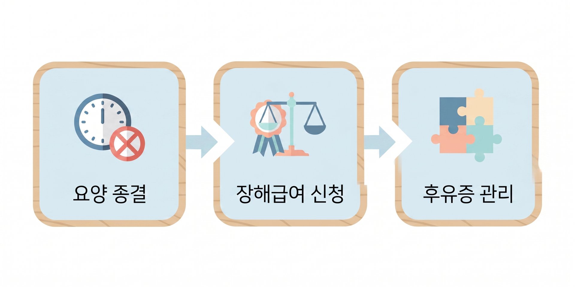 산재 요양 종결 및 후유증 관리 단계, 가좌역한방산재치료한의원