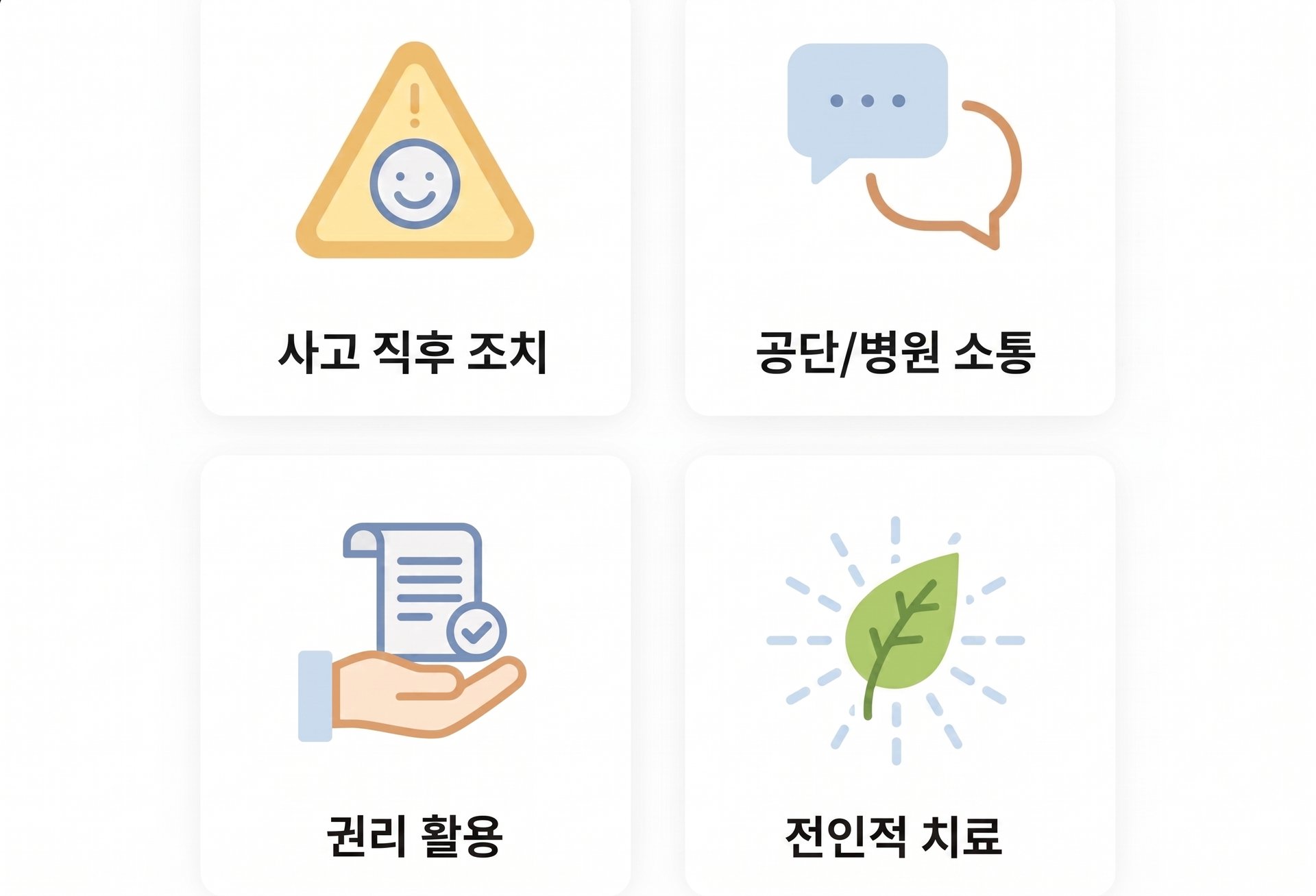 산재 회복을 위한 핵심 지침과 노력, 성산동산재후유증관리한의원