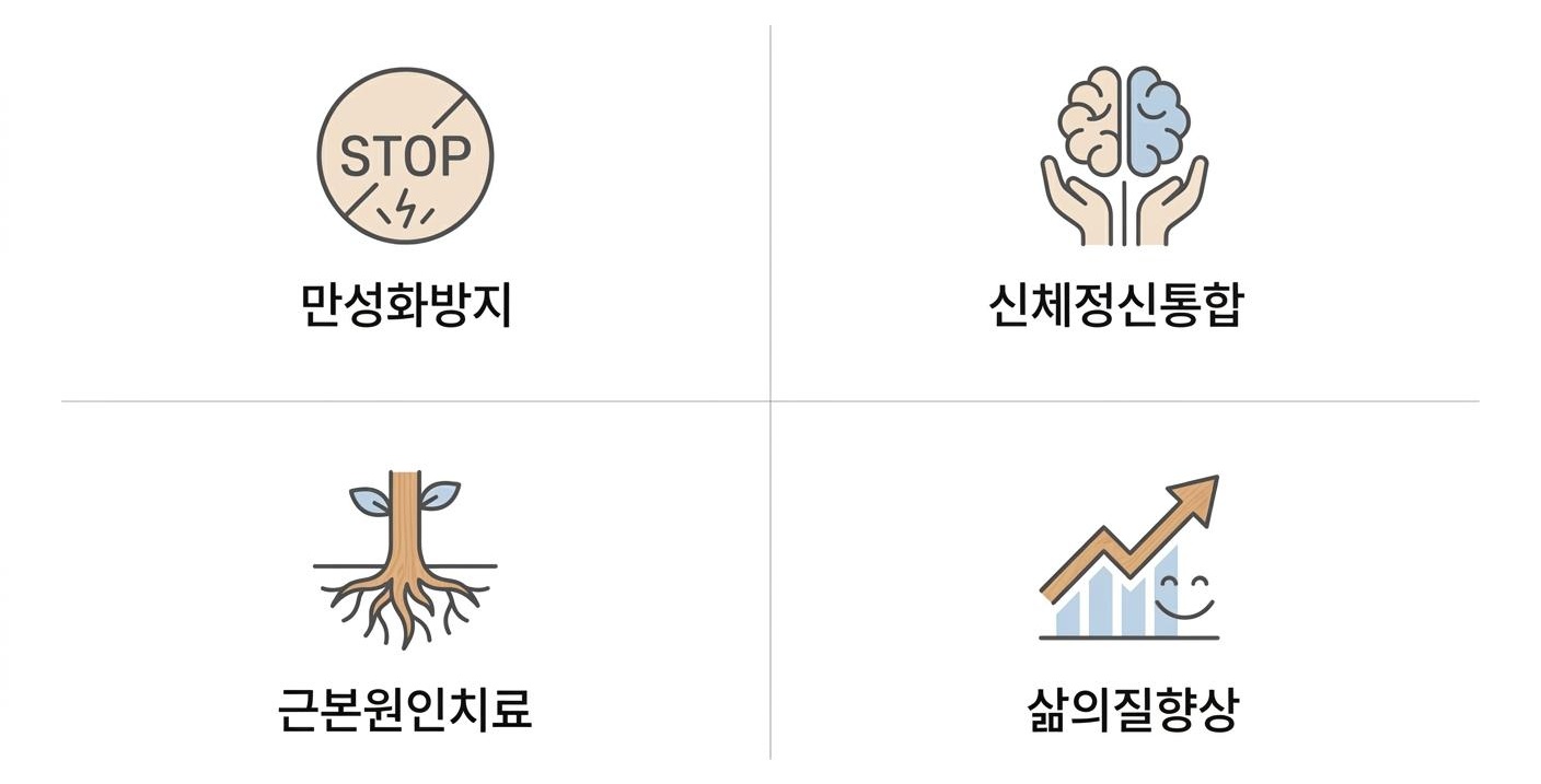 교통사고 후 한의원 치료의 핵심 중요성, 성산동한방치료중요성한의원 | 만성화방지 · 신체정신통합 · 근본원인치료 · 삶의질향상