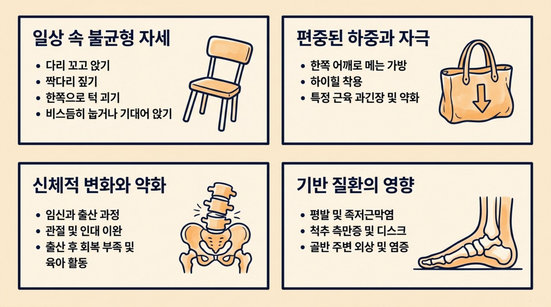 북가좌동 한의원 후천적 요인과 생활 습관의 누적 안내 이미지